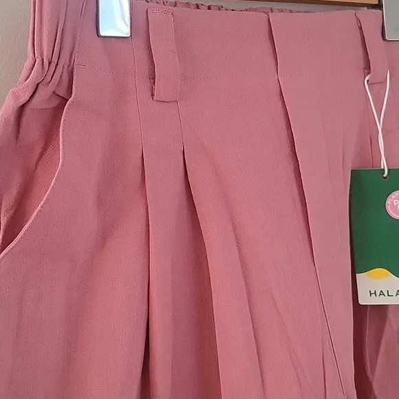 Halara High Waisted Side Pocket 'Linen' trousers Sz S Regular - Picture 4 of 8
